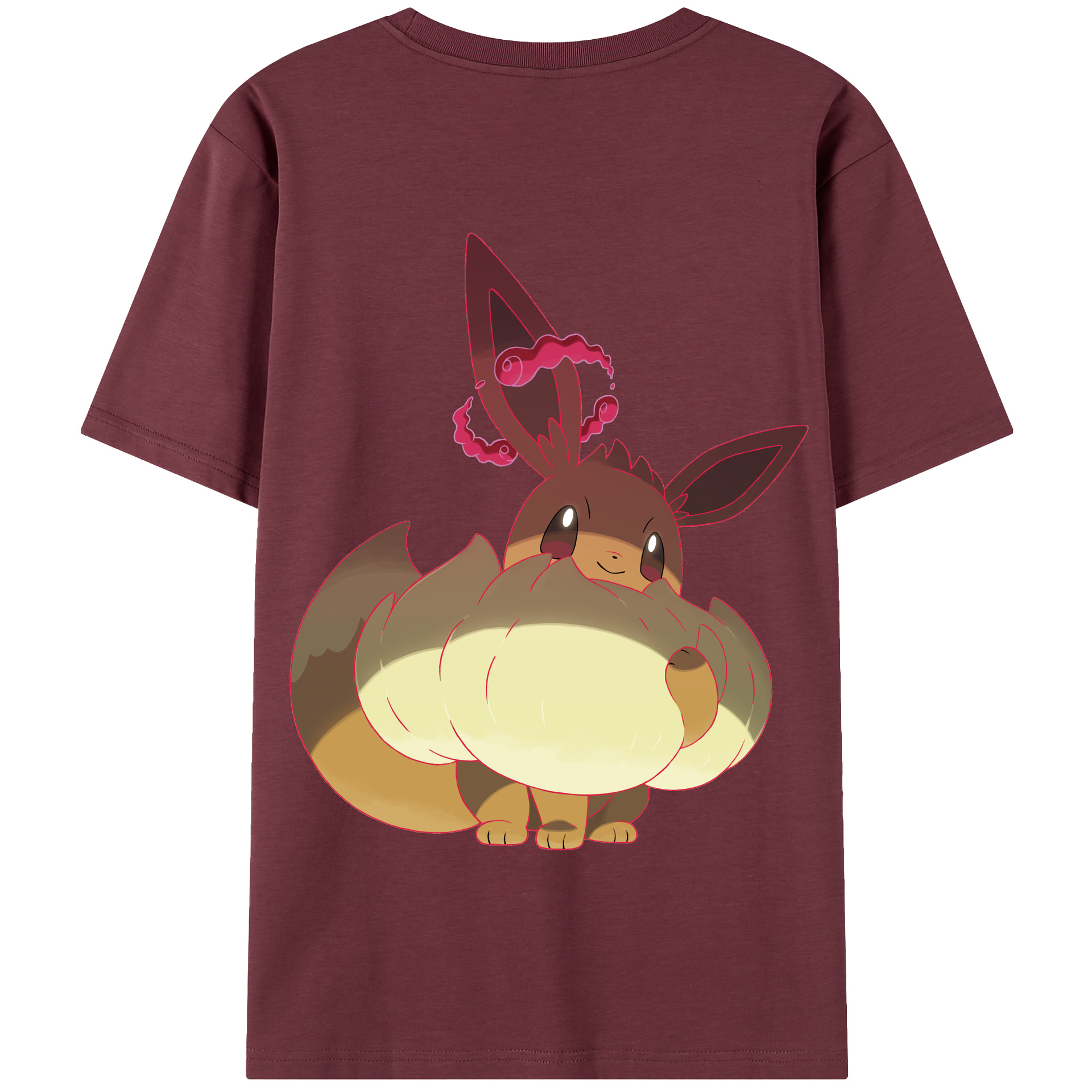 （画像用） ポケットモンスター Pokémon 綿100％半袖Tシャツ（背面プリント）